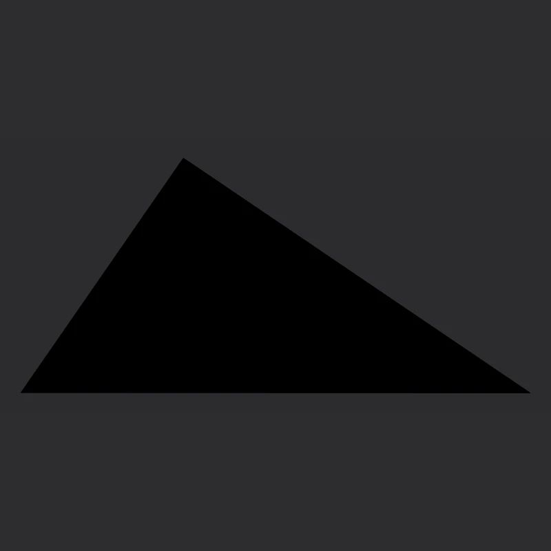 Triangle perpendiculaire / / angle droit / /