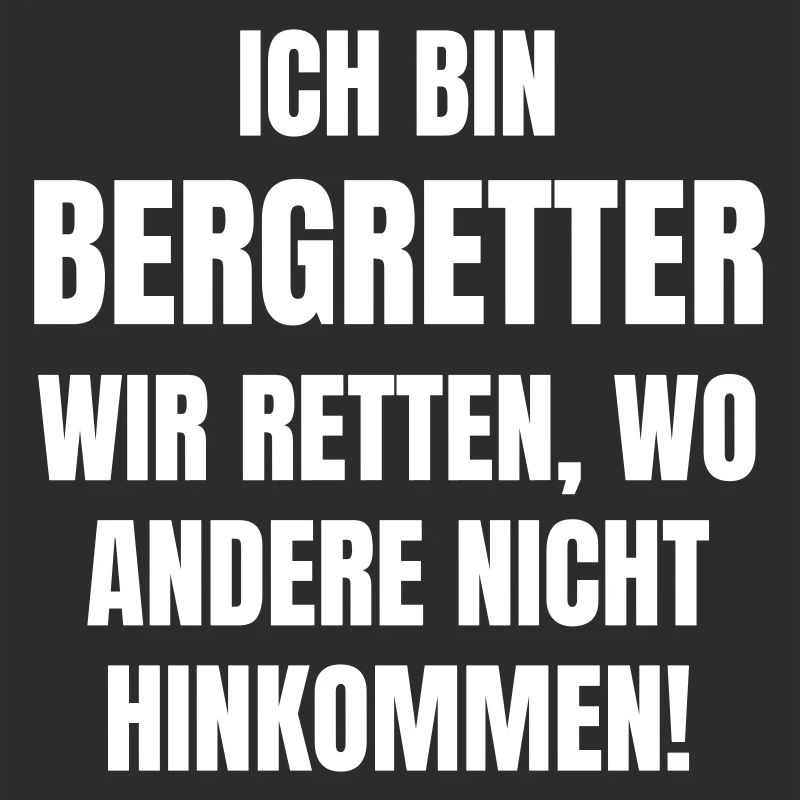 Ich bin Bergretter.