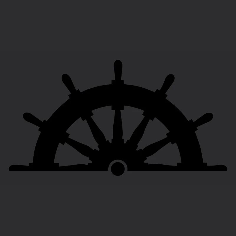 Directeur capitaine de navire de commande de roue