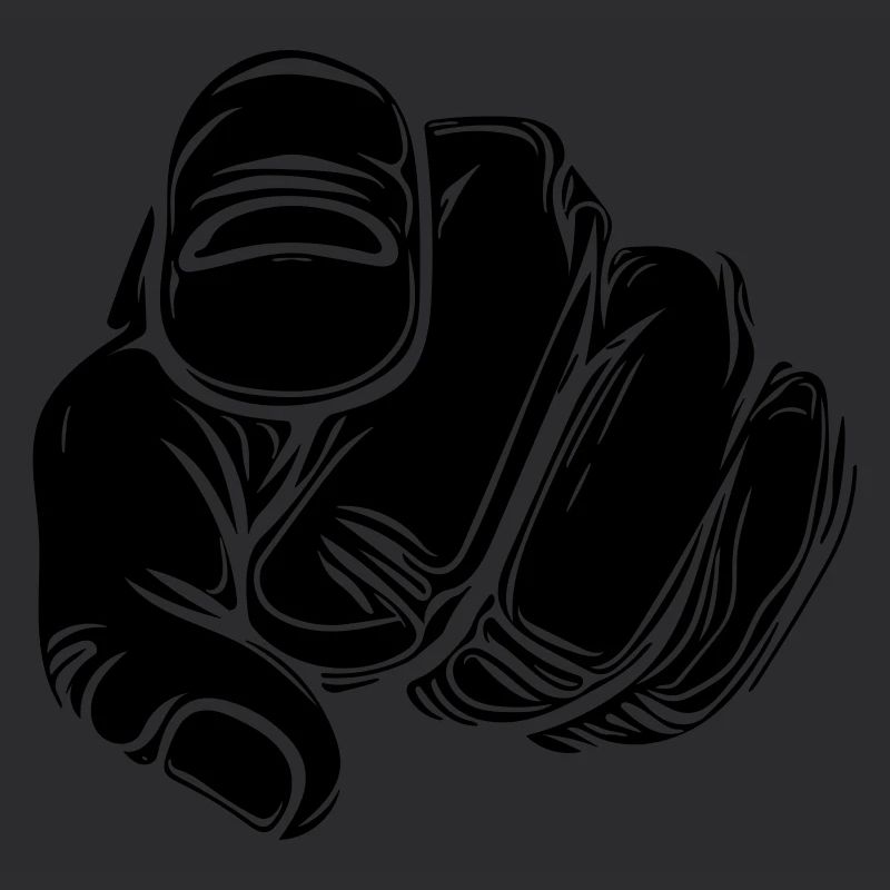 Index avec la main de Vector