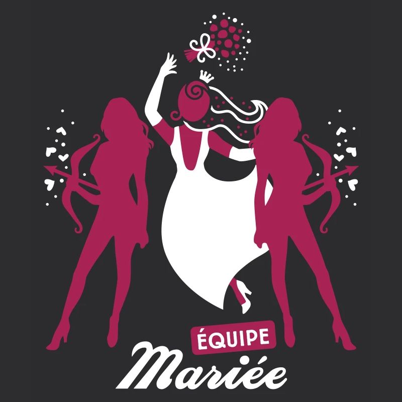 équipe de la mariée future mariée evjf 2C