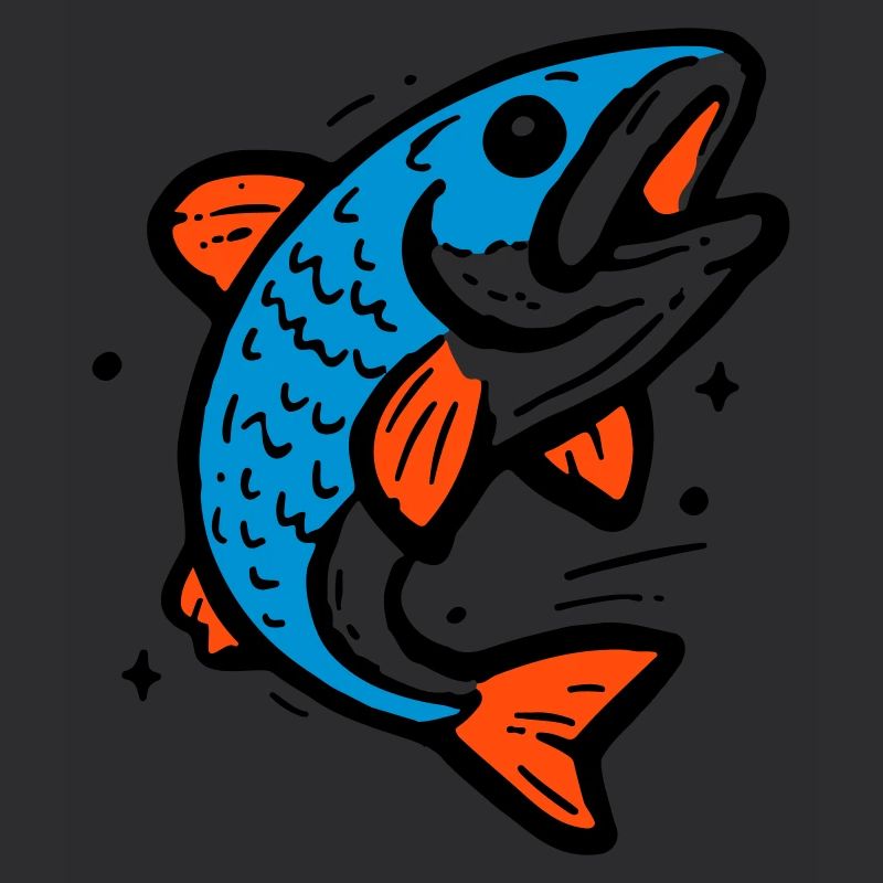 Blue fish
