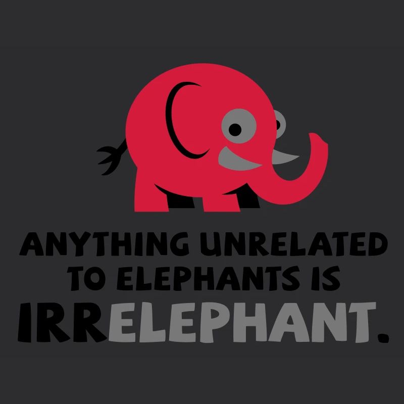 Seulement éléphants ne sont pas irr Elephant!