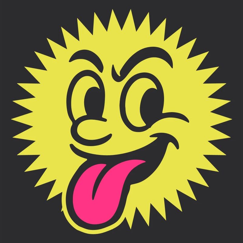 Visage du soleil Coquin