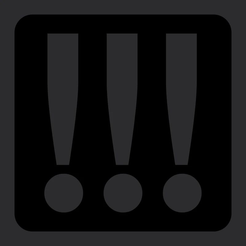 Three Exclamation Marks