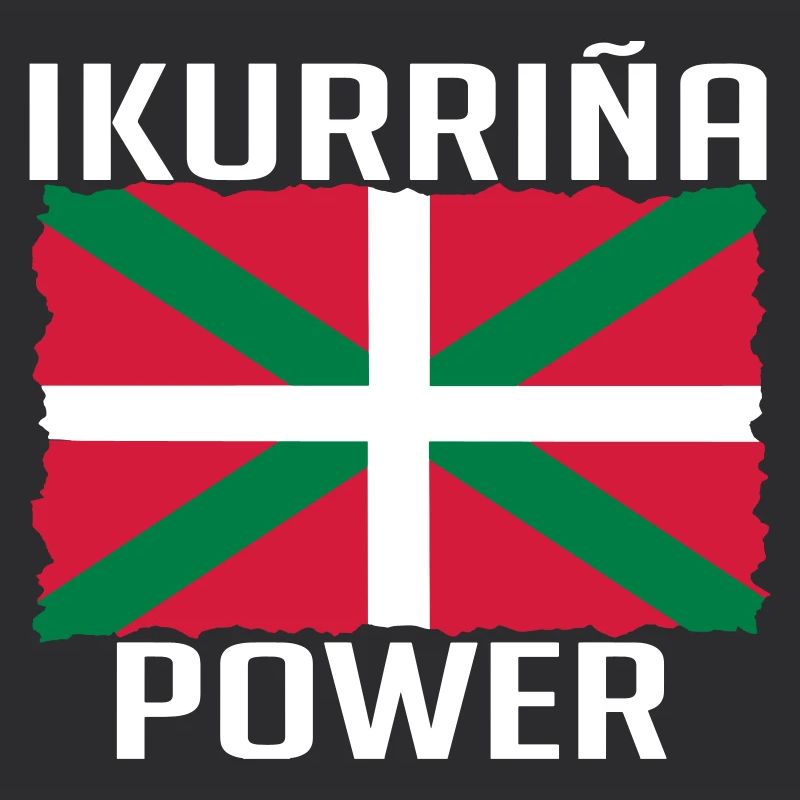 Drapeau Basque Ikurrina power
