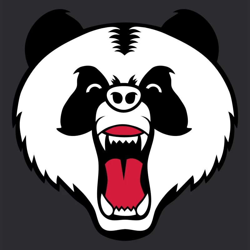 wütend Pandabären