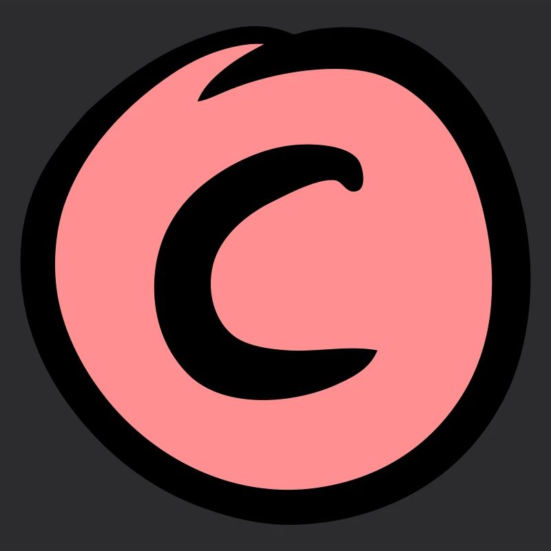 Copyright Marks. © Copy Symbol. Hand drawn.