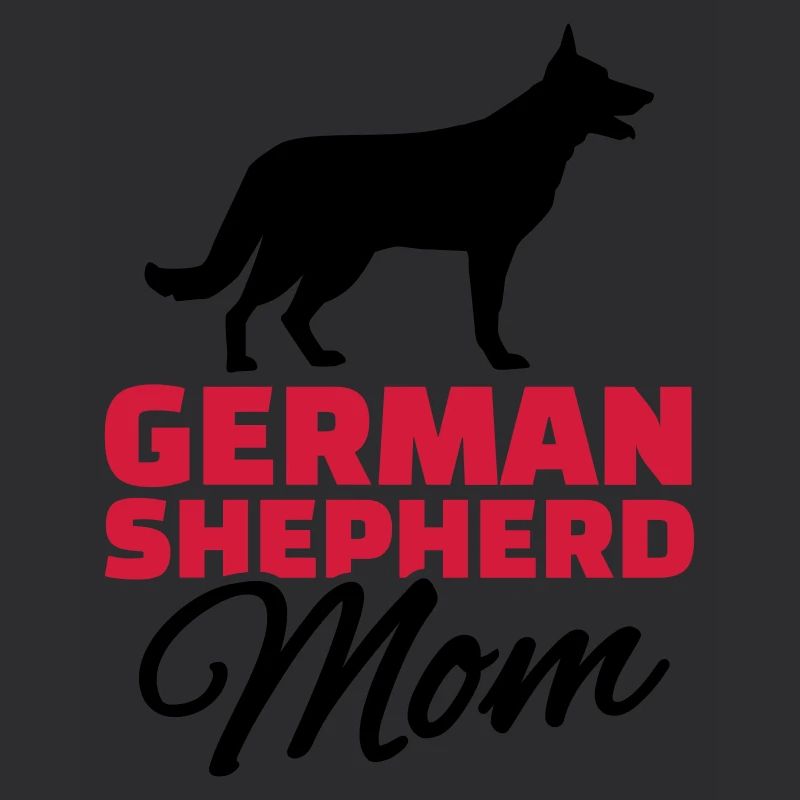 German shepherd Mom