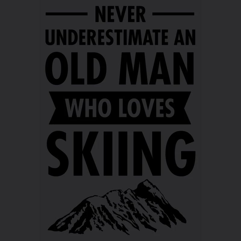 Old Man - Skiing