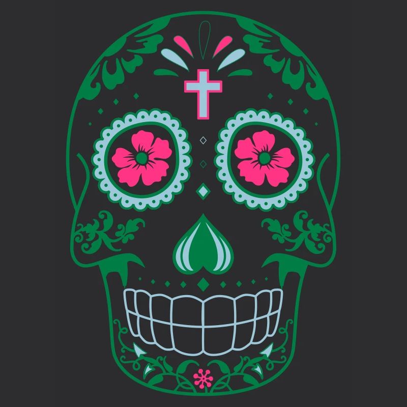 tete de mort mexicaine