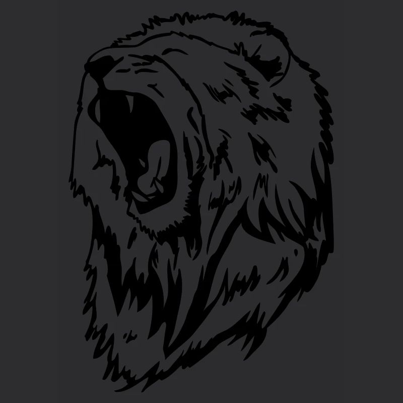 une tête de lion