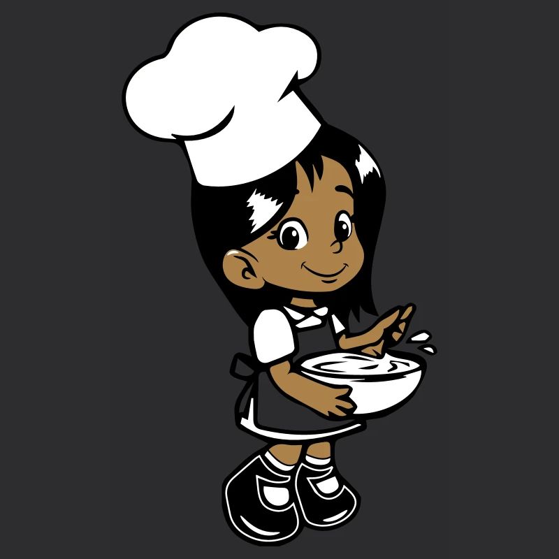 kochen kleines mädchen
