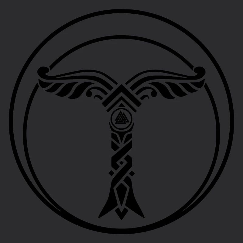 Irminsul avec Valknut