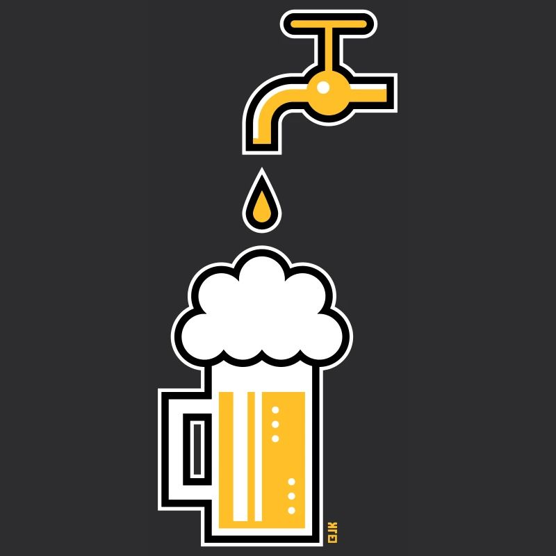 Beer Mug & Tap (Keg Beer / Draught Beer / 3C)