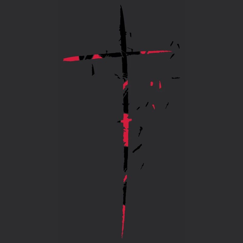 Shattered shredded small parts design pattern scra