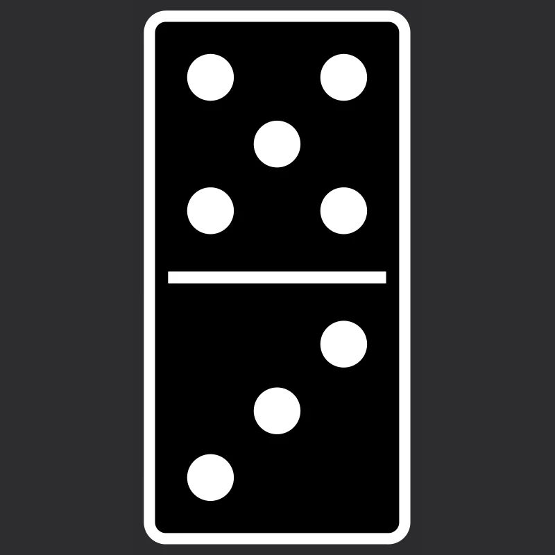 DOMINO STONE 5: 3 - VARIABLE COLOR - VECTOR DESIGN!