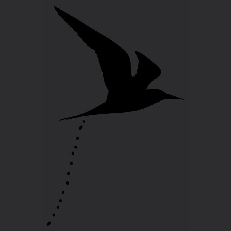 Kackvogel oiseaux merde oiseau merde 2c