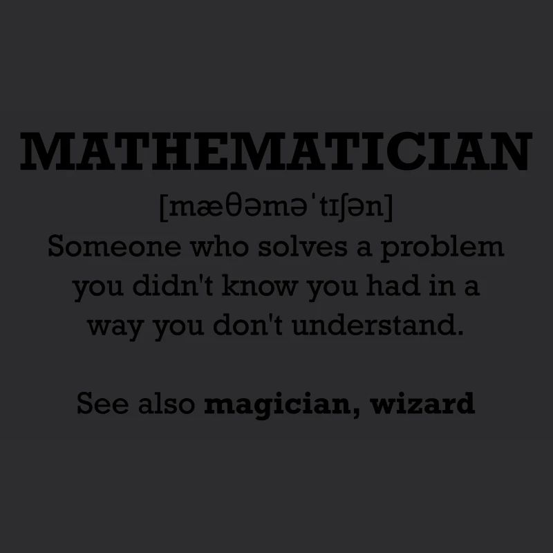 Mathematician - wizard