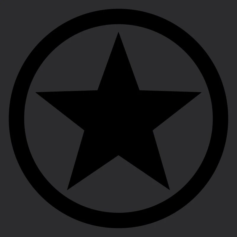 Star circle Anarchy Master Black Rebel Revolution