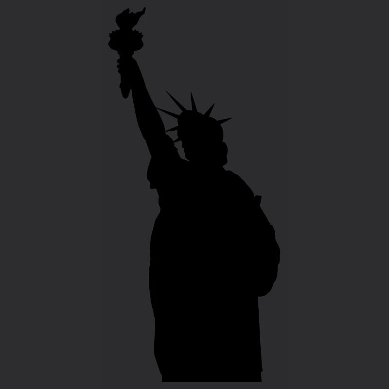 Statue de la Liberté Silhouette