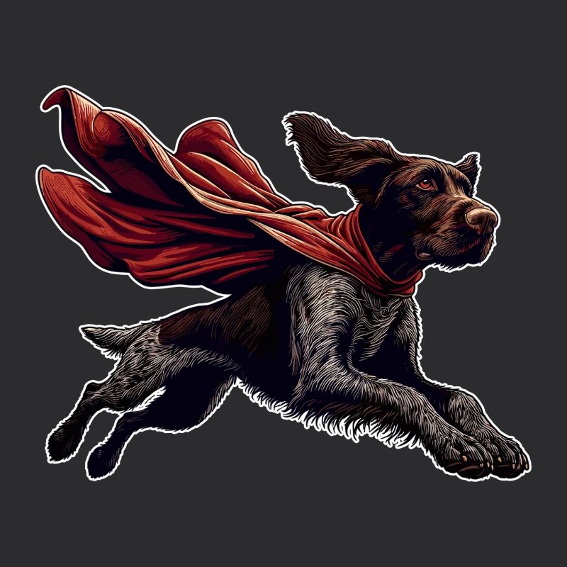 Super Hund Deutsch Drahthaar DD Pointer Geschenk