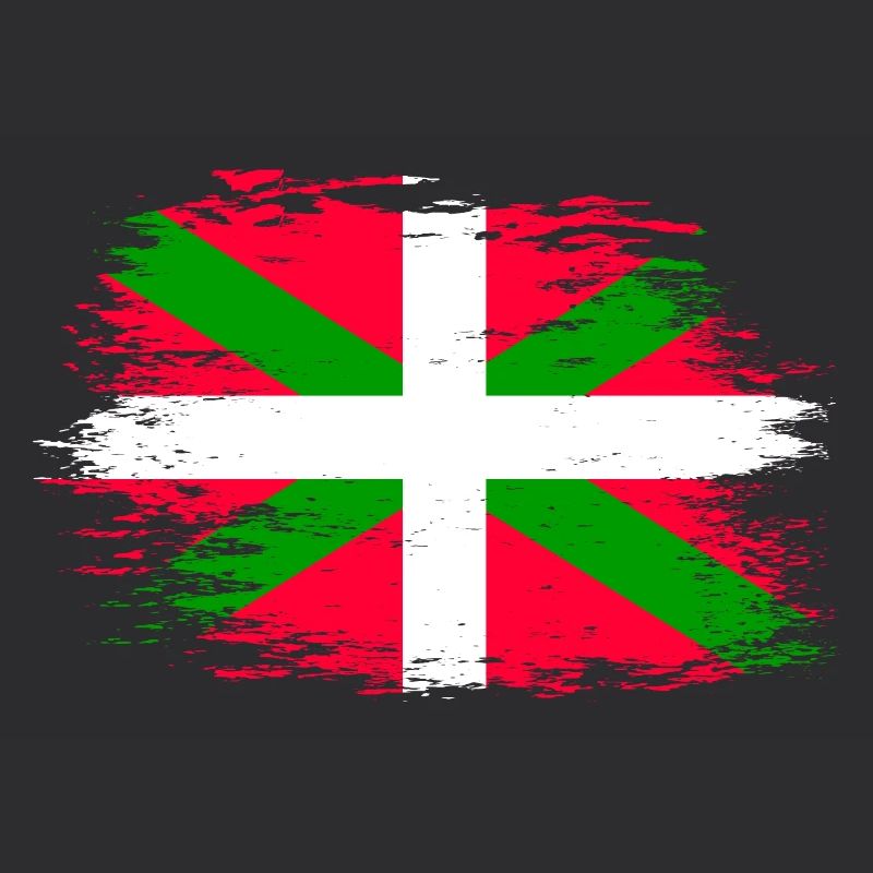 Drapeau basque utilisé