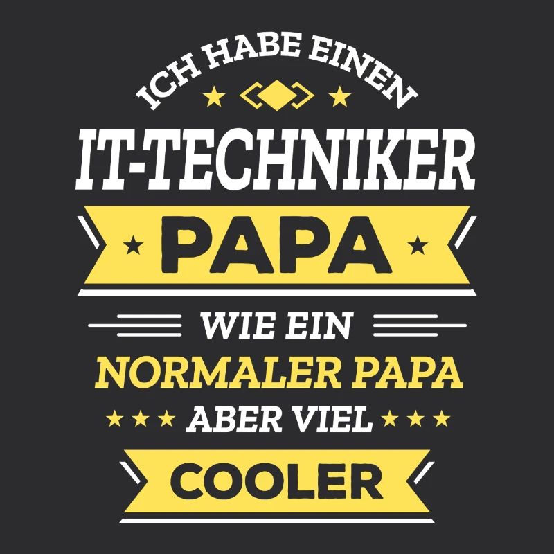 IT-TECHNIKER PAPA - COOLER, VATERTAG, WEIHNACHTEN