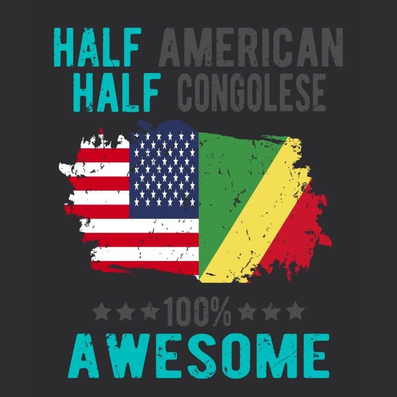 Halb Amerikaner Halb Kongolese