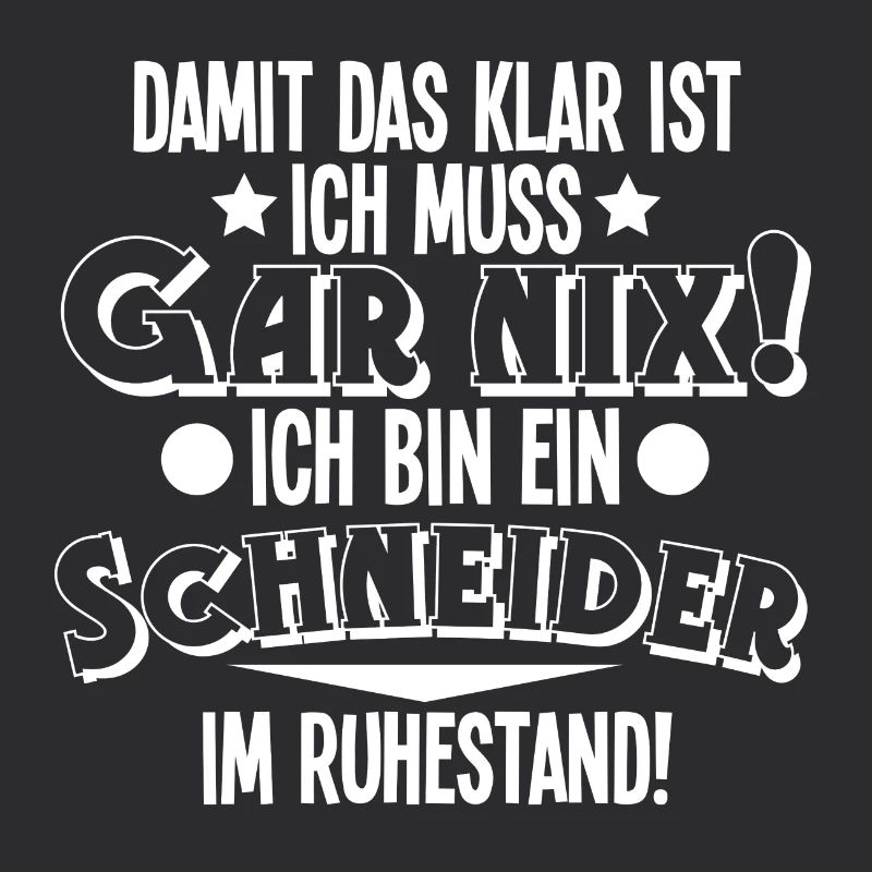 Schneider Rentner Ruhestand