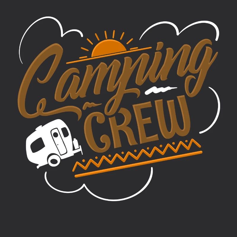 Camper Camping Crew Team