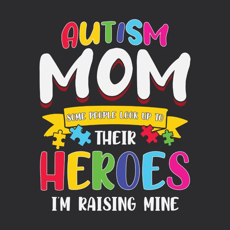 Autisme Maman J’élève Mon Héros Mère