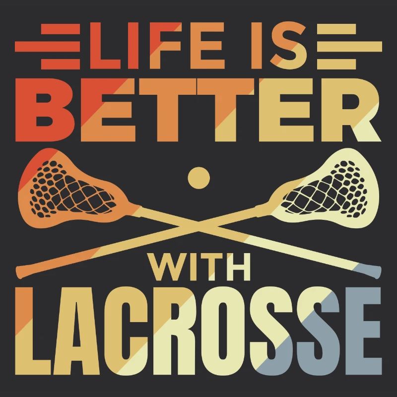 Vintage Lacrosse Spruch