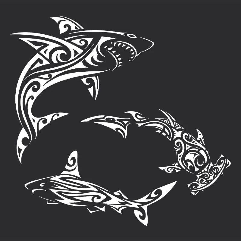 Requins polynésiens blancs