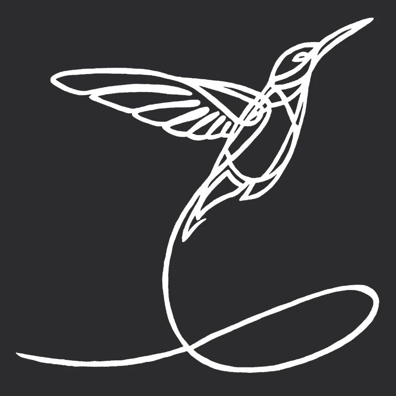 Oiseau étrange blanc