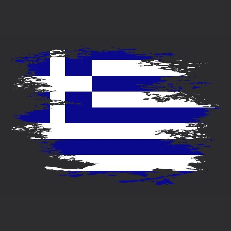 Drapeau de la Grèce utilisé design
