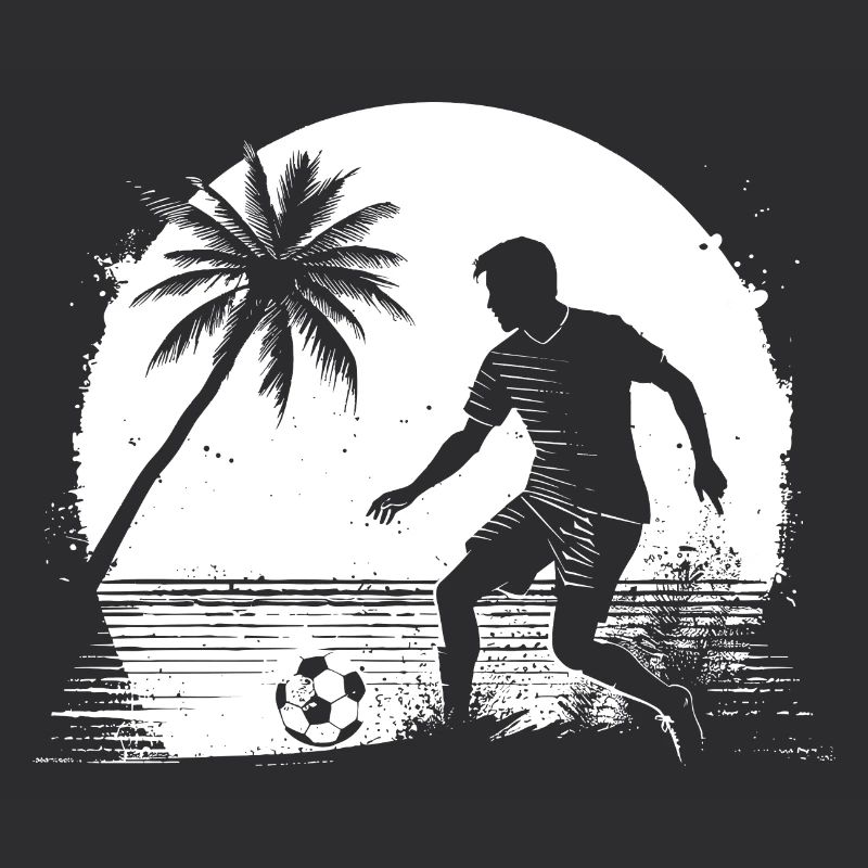 Soccer Boy Drawing