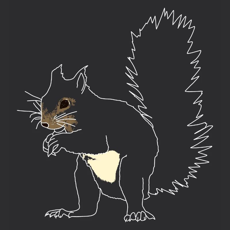 Eichhörnchen lineart
