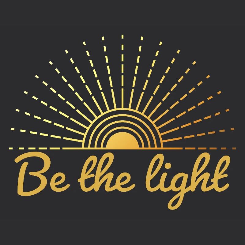 Be the Light – Mystical Boho Sun