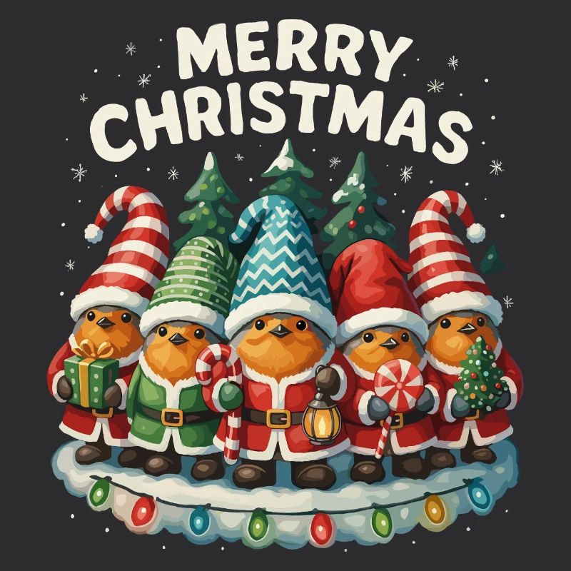 Cadeau de Noël drôle de Robin mignon