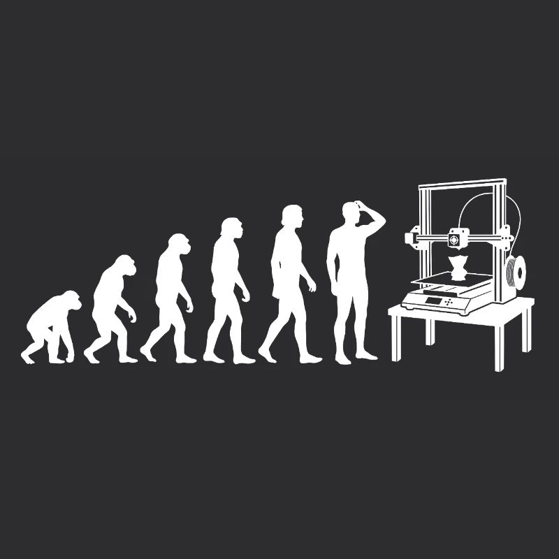 Évolution de l’impression 3D – Du singe au créateur