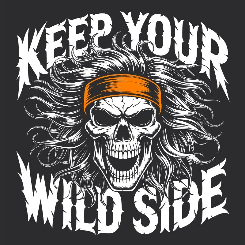 Keep Your Wild Side Skull