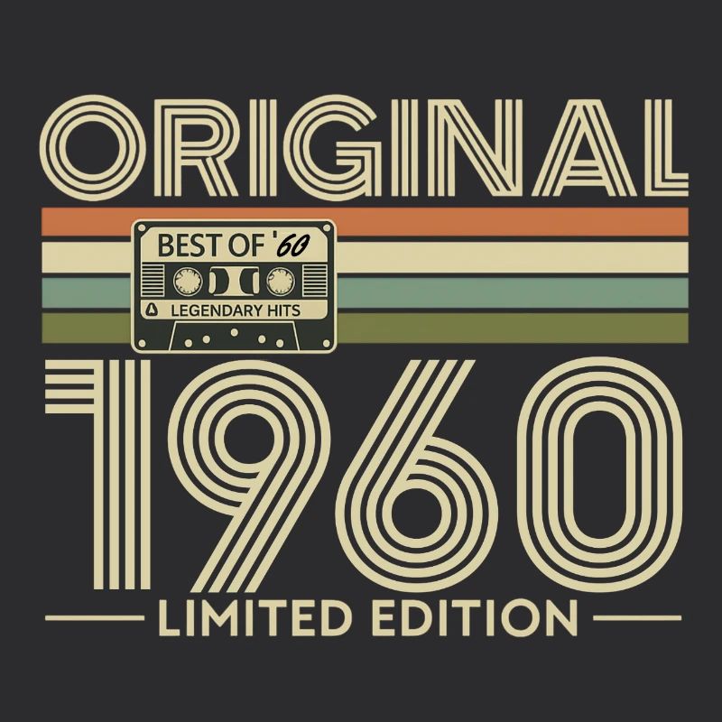 Original 1960s Cassette Édition Limitée