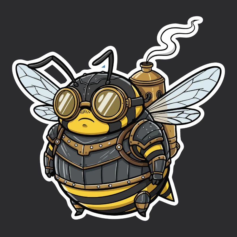 Steampunk Worker Bee Gepanzerte Brille