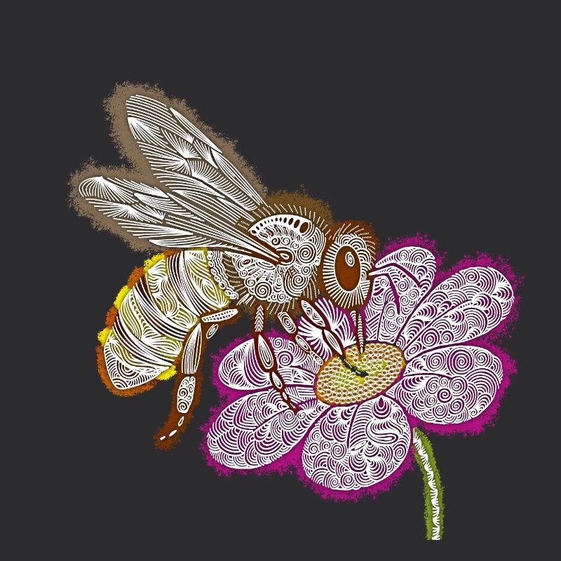 Zentangle Bee