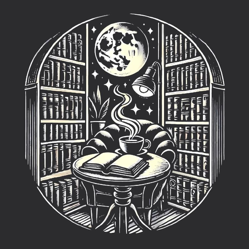 Mitternachtskaffee Bücher Tattoo Kunst