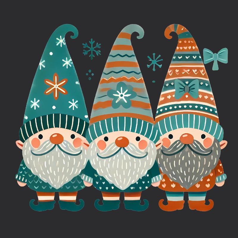 Santas Squad Festive Gnome Trio