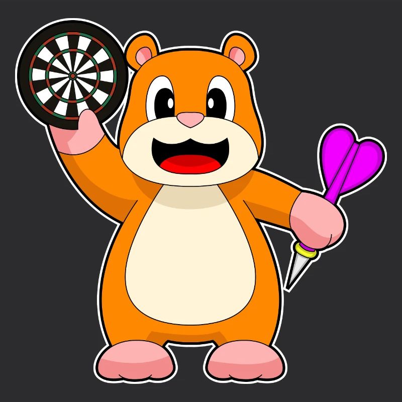 Hamster Dart Dartscheibe