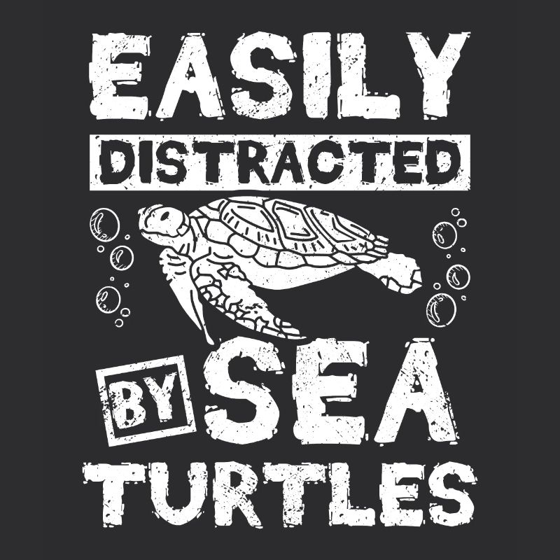 Facilement distrait par les tortues de mer