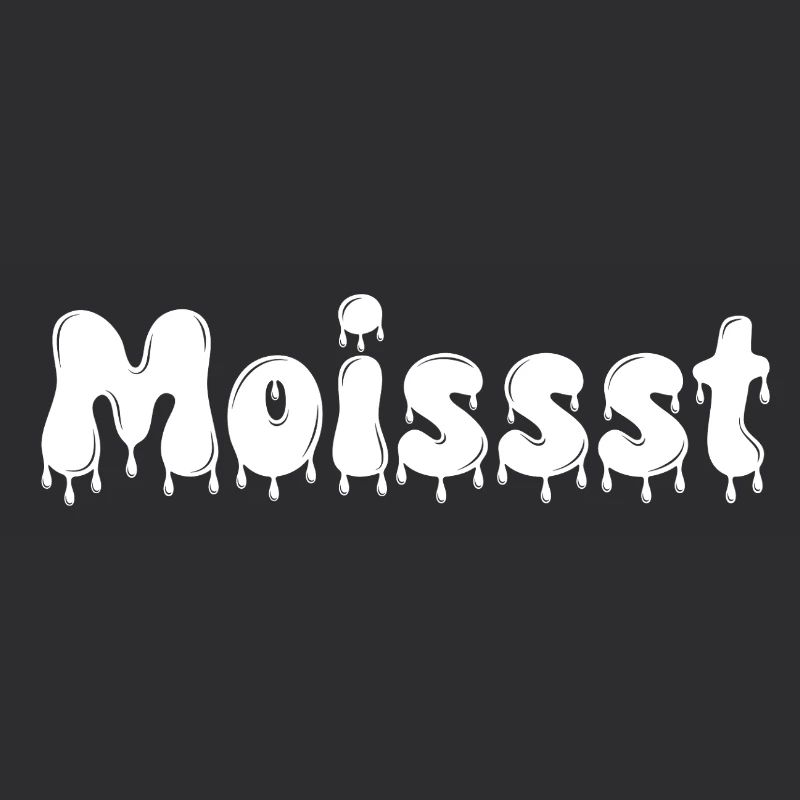 Moist Dripping Text